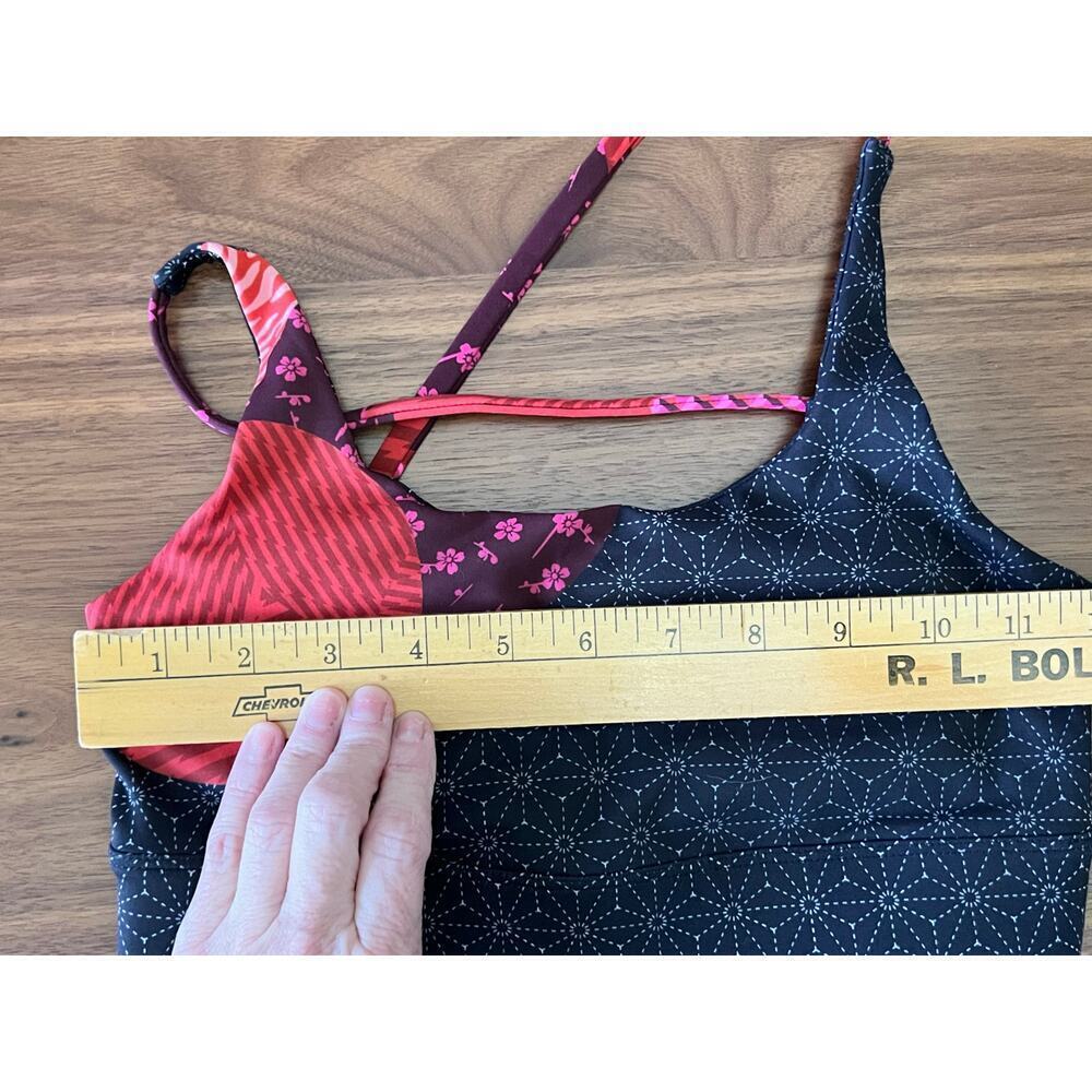 Wear It To Heart Sports Bra Bundle XS NWT 3pc Gaby Strap Back Mixed Prints - Picture 9 of 12